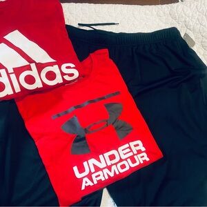 Tall men bundle Adidas, UA& Nike.